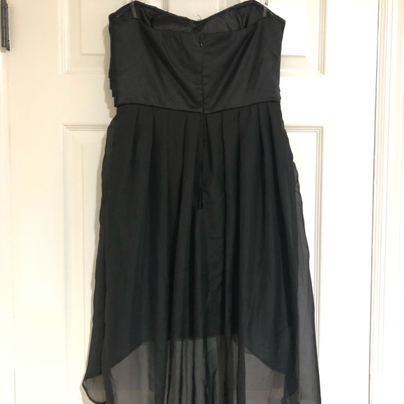 Sequence Strapless Dress - Picture 4 of 4